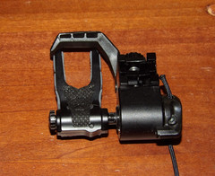 Mathews Ultrarest Integrated MX2 QAD- Black – Bow Rest- LEFT Handed