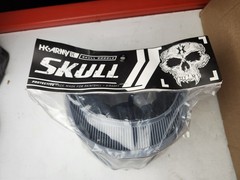 HK Army HSTL Skull Paintball Mask, Grey Smoke