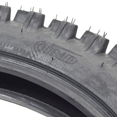 Qind 90/100-16 Dirt Bike Tire with QD015 Knobby Tread, Replacement Part for Baja