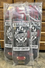 ALL 3 Creature x Cannibal Corpse EXPLICIT Censored Blind Bag Skateboard Deck SET