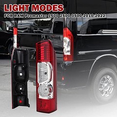 Rear Tail Light Assembly For Dodge RAM Promaster 1500 2500 Right Passenger Side