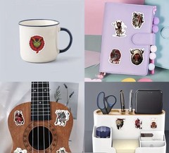 50 Krampus Vinyl Stickers | Christmas Horror, Devil, Gothic, Folklore Decals