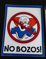 VINTAGE NO WIMPS AND NO BOZOS STICKERS ORIGINAL SKATEBOARD ORIGINAL PRINTS