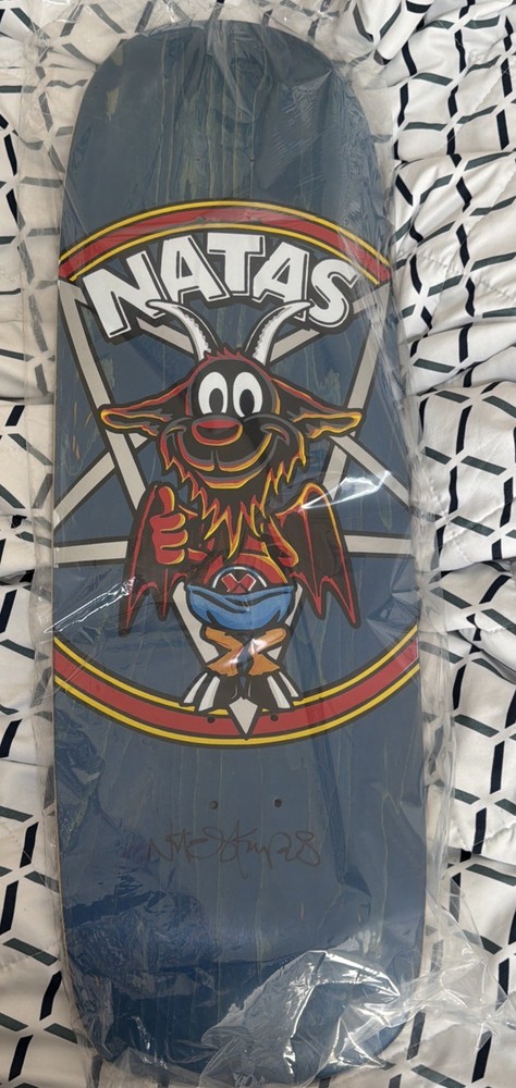 Natas Kaupas & Mark McKee “Thumbs Up” Signed Blue Prime LE Deck