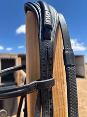 Black CWD Dressage Bridle Size 2