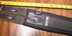 Voltaire, anatomical girth, brown, 52”, $460 for saddle