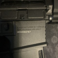 KRYTAC Trident MK2 “honey badger” colorway with suppressor