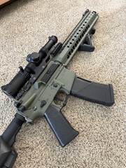 PACKAGE DEAL – Krytac War Sport Licensed LVOA M4 Carbine Airsoft Electric Rifle