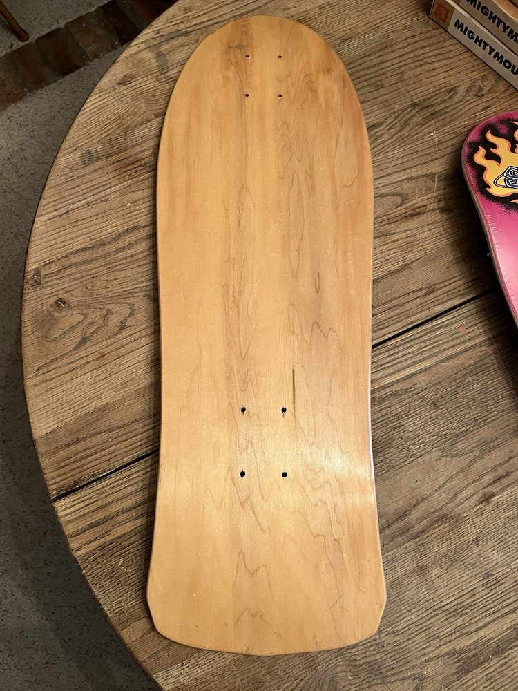 N.O.S. Orig 1988 Santa Cruz SALBA TIGER Old School Skateboard, Blank Template