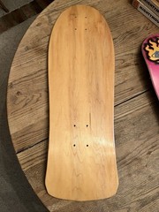 N.O.S. Orig 1988 Santa Cruz SALBA TIGER Old School Skateboard, Blank Template