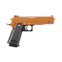 UKARMS 2011 Metal Alloy A+ Gold Spring Powered Airsoft Hand Gun BB BBs