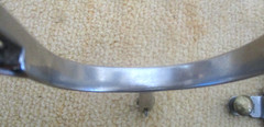 2 1/2″ WESTERN SPURS WITH SPINNING BRASS ROWELS