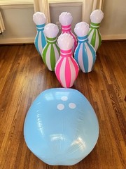 Inflatable Giant Bowling Set