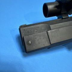 Vintage Beeman P1 .177 Pellet Pistol with Mark V Red Dot Scope