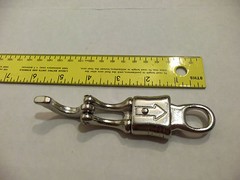 LOT OF 10 Panic Snap 3 7/8” Malleable Iron 1/2″ Fixed-Eye Nickel Plated 10011