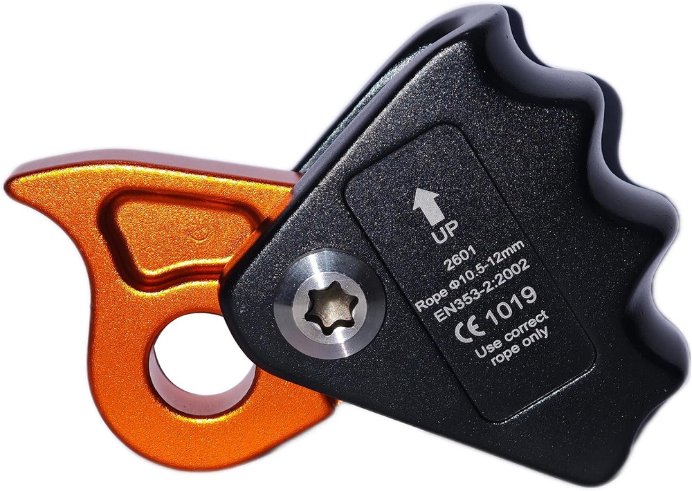 15kN Rope Grab, Self-Locking Fall Arrestor Ascender for 10–12mm Rope