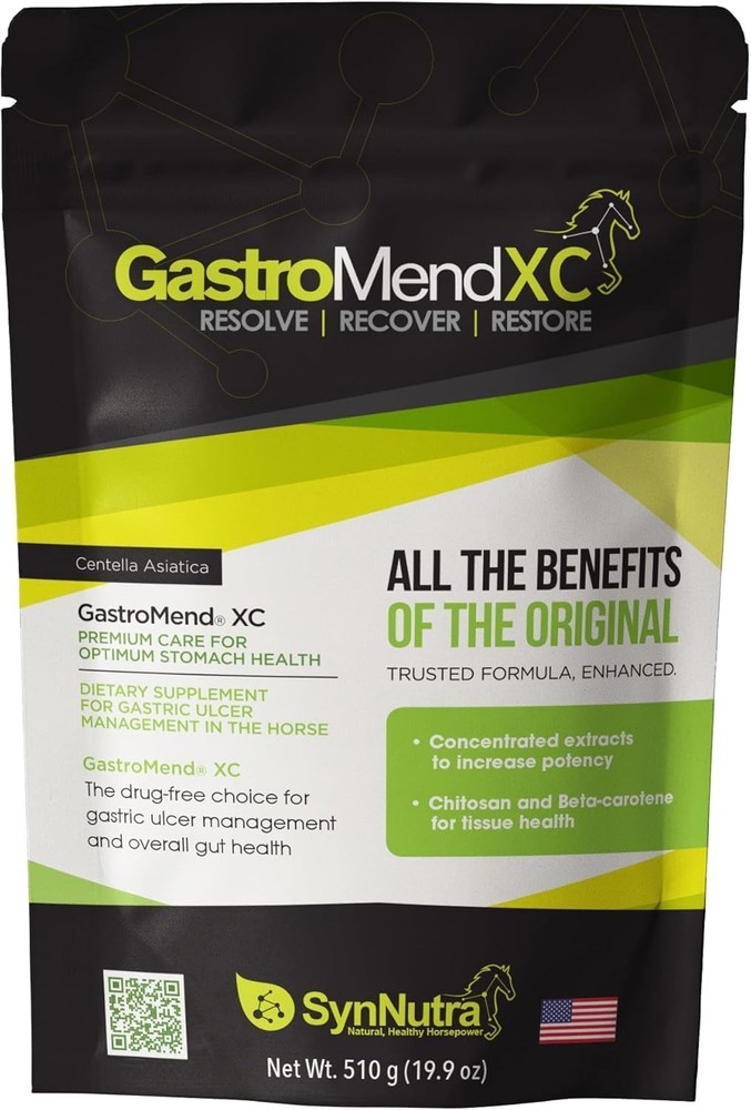 GastroMend XC, 100% Natural Equine Stomach XC – 30 day supply