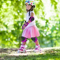 Kids/Youth Knee Pads for Kids 3-14Years Boys Girls 6 in 1 Kids Protective Gea…