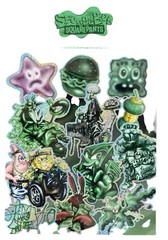 Cactus Jack Travis Scott X SpongeBob SquarePants 12 – Sticker Pack RARE