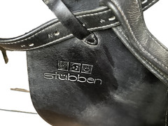 Black 17 in Used Stubben Scandica DL Dressage Saddle set & Bundle