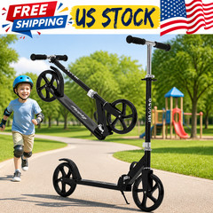 Urban Ride Kick Scooter for Kids Teens & Adults Ages 6+ Foldable Lightweight
