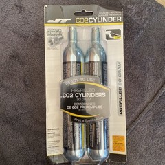 JT 90 Gram Twin Pack Prefilled CO2 CARTRIDGES FOR AIRGUN AIRSOFT. New!