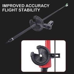 Archery Arrow Rest Brush Compound Recurve Bow Hunting Left Right Hand Shooting