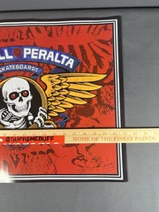 Vintage NOS 1989 POWELL PERALTA Ripper Skateboard Poster OG Bones Two Sided 80s