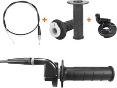 22mm 7/8 Throttle Handle Grips Cable Clamp On Off Switch for Coleman CT100U C…