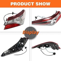 Outer Tail Light Compatible with Camry LE SE 2021 2022 Passenger Side Right