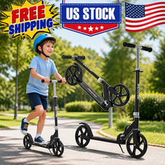 Urban Ride Scooter for Kids Teens & Adults Ages 6+ Foldable Lightweight Kick