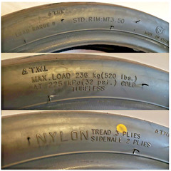 Segway SE-3 Patroller REAR TIRE 120/70-17 CST CM 620 Load «B» 4pr tubeless DOT