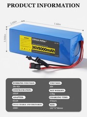 52V 48V 36V 8Ah 12Ah 20Ah li-ion battery for ≤1200W ebike scooter with 30/40BMS