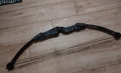 Bear Archery Right Hand Recurve Bow 65 lb 31 in Draw Black/Blue MPN 647926