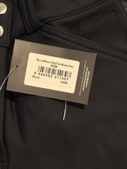My LeMieux DryTex Waterproof Black Riding Breeches Horseback Riding US:2 UK:6
