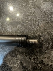Bee Stinger Sport Hunter Xtreme 8In. Matte Black Stabilizer + Quick Release
