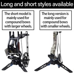 Bow Stand for Compound Bow Arrow Eight Bow Holder Composite Archery Rubber Holde