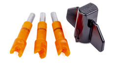 1- 3pk. Ravin Lighted Lighted Crossbow Bolts/Arrow Nocks! Bright Orange! R135