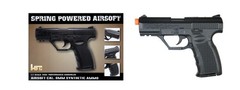 HFC HA-129B Premium Spring Airsoft Pistol – Black | Made in Taiwan | 230 FPS