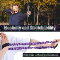 3 Pcs Archery Bow Strength Trainer 30 40 50 Lbs Arm Strength Exercise Band St…