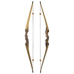 60″ Takedown Longbow 20-50lbs Hunting Recurve Bow Arrow Kit LH RH Wood Shooting