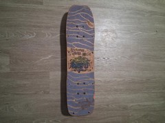 Schmitt Stix Skateboard Hans Lindgren Hazze’Crow Bar Freestyle Deck Vintage 1987