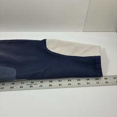 Devon-Aire 575 Fine Riding Equestrian Attire Blue/Gray Riding Breeches Size 28