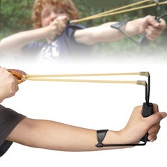 HIGH VELOCITY FOLDING WRIST SLINGSHOT Catapult Powerful Hunting Sling Shot