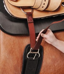 Western Saddle Cinch -Stainless Steel – SNUGGIT Roller – 24″,27″,30″,33″,36″