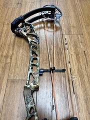 PSE Evoke 31 RH 55-65# 24.5-30” Camo 90% LO Compact & Fast Hunting Bow