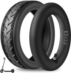 2-Pack 50/75-6.1 Electric Scooter Tire and Tube Replacement Set – 8.5×2.0 Thicke