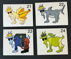 GOAT USA Stickers – Pick your chosen GOAT! (24 choices) New, rare, collectibles