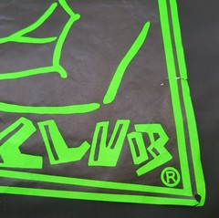 Vintage Bad Boy Club Poster Skateboard Surf Bmx 1980s Neon Green