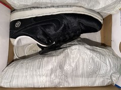 Nike SB Dunk Low OG QS Black White Skateboarding Shoes Men’s US 11